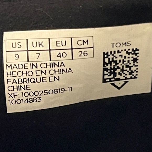 NWOB Tom's Kala Faux Snake Skin Wedge Ankle Boots Size 9 Womens - Picture 9 of 12